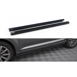 MAXTON DESIGN difuzory prahů pro Audi Q7 Mk2, lesklá černá