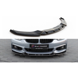 Přední splitter V3 BMW 4 Coupe M-Pack F32