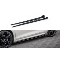 Difuzory na boční lišty V2 + Klapky Volkswagen Scirocco R Mk3