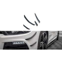 Křídla předního nárazníku (Canards) Volkswagen Scirocco R Mk3