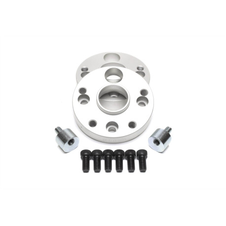 Pro změnu rozteče / středové díry Sada 2 kusů rozšiřovacích podložek RACES na změnu rozteče 4x100 to 5x112, šířka 25mm (57,1/57,1) | race-shop.cz