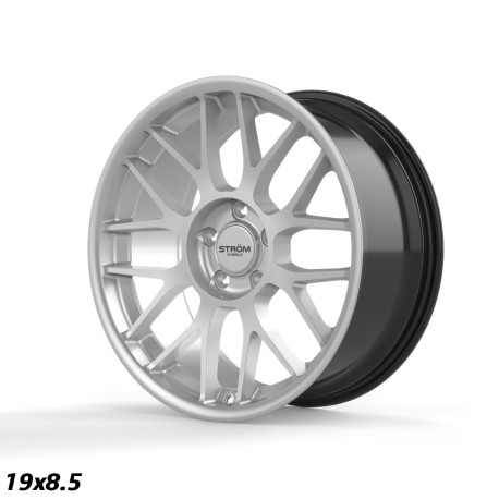 ALU disky STROM STROM STR2 disk 19x9.5 5x120 72.6 ET27, Hyper Silver | race-shop.cz