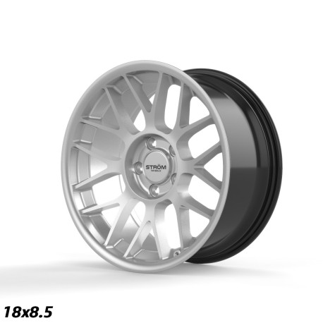 ALU disky STROM STROM STR2 disk 19x9.5 5x120 72.6 ET27, Quartz Silver | race-shop.cz