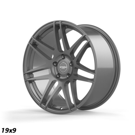 ALU disky STROM STROM STR3 disk 22x12 5x120 74.1 ET35, Gloss Gun Metal | race-shop.cz