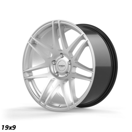 ALU disky STROM STROM STR3 disk 22x12 5x120 74.1 ET35, Quartz Silver | race-shop.cz