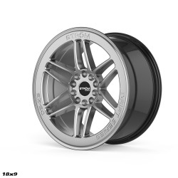 STROM DS-25 disk 18x9.5 5x114/120 72.6 ET35, Hyper Black