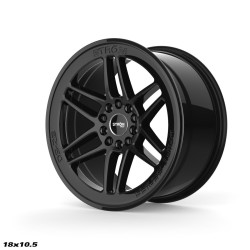 STROM DS-25 disk 18x10.5 5x114/120 72.6 ET30, Gloss Black