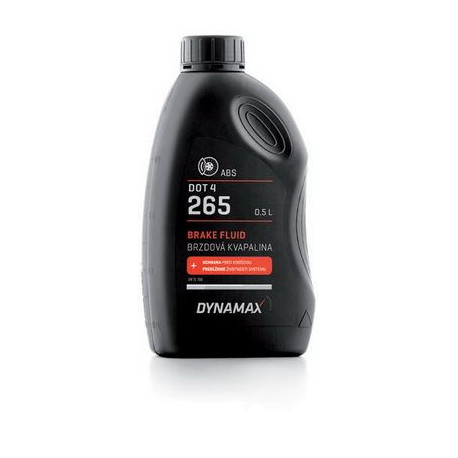 Brzdové kapaliny Brzdová kapalina DYNAMAX 265 DOT4 - 0,5l | race-shop.cz