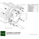 Honda Gearbox adapter plate Honda K K20 K24 - Manual / automat DCT 8HP BMW RWD | race-shop.cz
