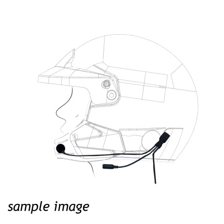 Sluchátka / headsety ZeroNoise FULL FACE Headsets Male Nexus 4 PIN STD s 3.5mm stereo konektor pro špunty do uší | race-shop.cz