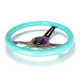 Volanty 3 ramenný sportovní volant NRG Classic NEO/Minty, 350mm, dřevo, 38mm odsazení, neon | race-shop.cz