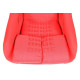 Sportovní sedačky Bez FIA homologace Závodní sedadlo GTR Bride Velvet Red - small | race-shop.cz