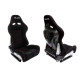 Sportovní sedačky Bez FIA homologace polohovatelné Závodní sedadlo SLIDE X3 carbon Černá M | race-shop.cz