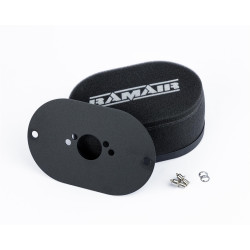 RAMAIR pěnový vzduchový filtr karburátoru se základní deskou pro SU HS2 1,25in