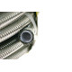 Hadice na olej Palivová hadice PTFE s vlnitým a ocelovým opletem AN4 (4,8 mm) - 0,1 m | race-shop.cz
