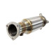 Down pipe, dump pipe Odvodní potrubí pro AUDI A4/S4 B9 2.0 TFSI/quattro 2016+ | race-shop.cz