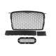 Body kit a vizuální doplňky Grill Audi A3 8P RS-Style Jasná Černá 05-09 | race-shop.cz