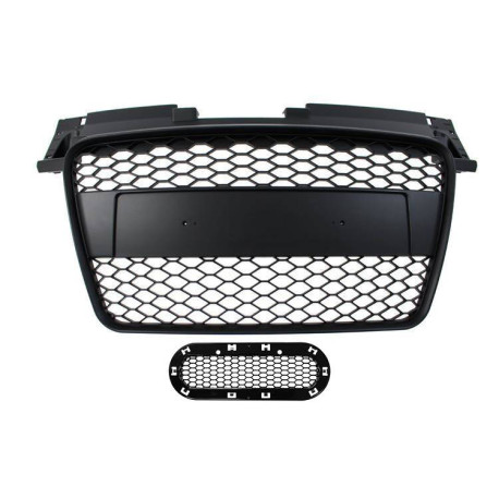 Body kit a vizuální doplňky Grill Audi TT 8J RS-Style Gloss Černá 06-14 | race-shop.cz