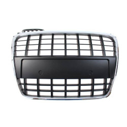 Grill Audi A6 C6 RS-Style Stříbrno-černá 04-09