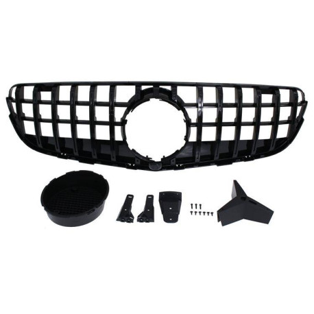 Body kit a vizuální doplňky Grill Mercedes Benz W253 GT-R Look Lesk Černá 16-19 | race-shop.cz