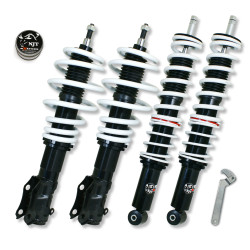 NJT eXtrem Coilover Kit suitable for VW Polo 6N, 6N2 Facelift and Variant