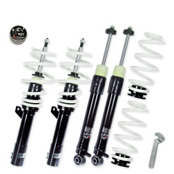 NJT eXtrem Coilover Kit suitable for Audi A3 8P Sportback and Cabrio