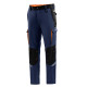 SPARCO Technické kalhoty SPARCO OREGON modrá/oranžová
