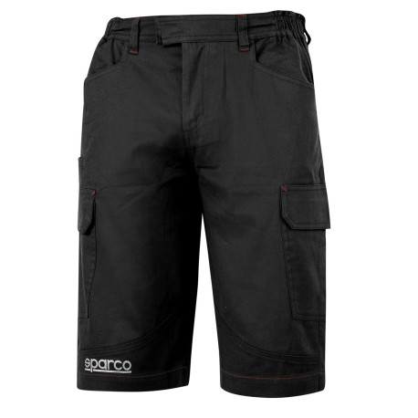 Oblečení a doplňky SPARCO Cargo mechanic`s bermuda černá | race-shop.cz