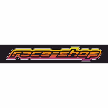 Nálepky na čelní sklo Nálepka race-shop colorfull na čelní okno | race-shop.cz