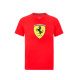 Trička Pánské tričko FERRARI Puma Big Shield, červená | race-shop.cz