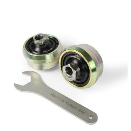 Yaris (2020+) Powerflex Přední lichoběžníkové pouzdro zadního kola s nastavením proti zvedání a rozteči pro Toyota Yaris GR (2020-) | race-shop.cz