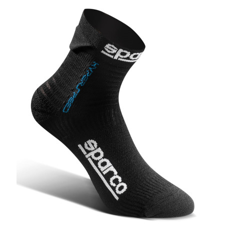 SIM Racing Sparco HYPERSPEED ponožky černá/modrá | race-shop.cz