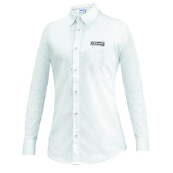Dámské tričko SPARCO TEAMWEAR, bílé