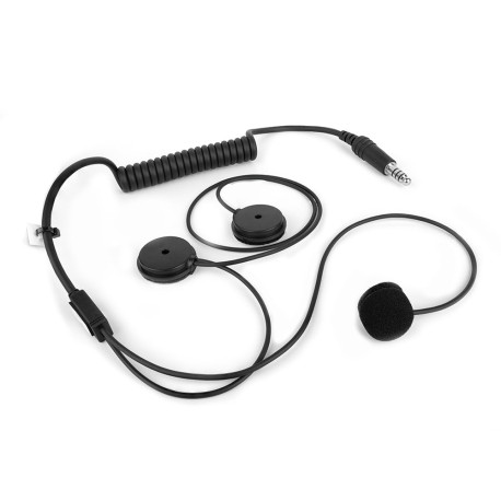 Sluchátka / headsety TERRATRIP headset pro centrály Professional PLUS (do otevřené přilby, PELTOR) | race-shop.cz