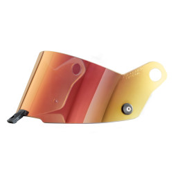 Plexi pro přilby STILO ST5, iridiový červený střední