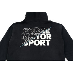 Mikina s kapucí Forge Motorsport 50/50, černá