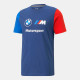Trička Pánské tričko BMW MOTORSPORT Puma ESS Logo, modrá | race-shop.cz