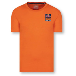 Pánské tričko RedBull KTM backprint - Oranžová