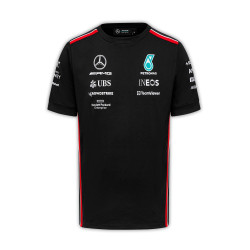 Men driver t-shirt Mercedes AMG Petronas ESS F1 - Černá