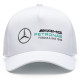 Čepice a kšiltovky Mercedes-AMG Petronas F1 Team kšiltovka, bílá | race-shop.cz