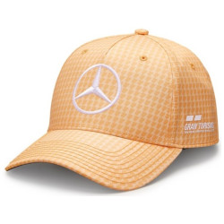 Mercedes-AMG Petronas Lewis Hamilton kšiltovka, broskev