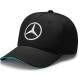 Čepice a kšiltovky Mercedes-AMG Petronas Lewis Hamilton kšiltovka, černá | race-shop.cz