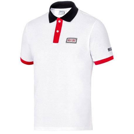 Trička Polokošile SPARCO TARGA FLORIO ORIGINAL, bílá | race-shop.cz