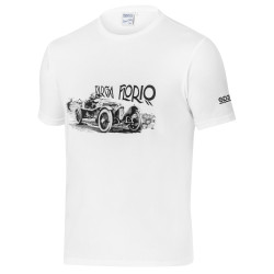 SPARCO tričko TARGA FLORIO DESIGN - bílá