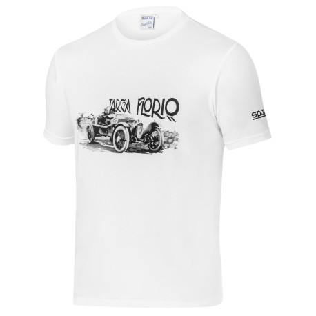 Trička SPARCO tričko TARGA FLORIO DESIGN - bílá | race-shop.cz