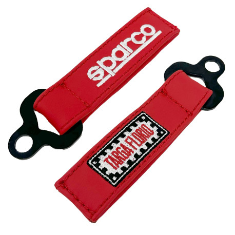 Reklamní předměty a dárky SPARCO keychain TARGA FLORIO ORIGINAL - red | race-shop.cz