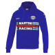 Mikiny a bundy Sparco MARTINI RACING men`s hoodie blue | race-shop.cz