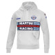 Mikiny a bundy Sparco MARTINI RACING men`s hoodie grey | race-shop.cz