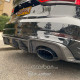 Body kit a vizuální doplňky Difuzor z uhlíkových vláken pro AUDI RS3 8V SALOON s DTM světlem | race-shop.cz