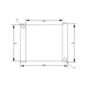 Vodní chladiče Univerzální chladič ALU 68x47x8cm | race-shop.cz